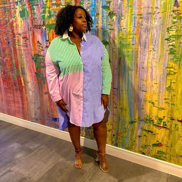 PLUS - OVERSIZED TUNIC DRESS [BRAND NEW] - Picture 1 of 3